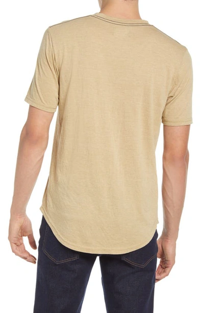 Shop Goodlife Tri-blend Scallop Crew T-shirt In Incense
