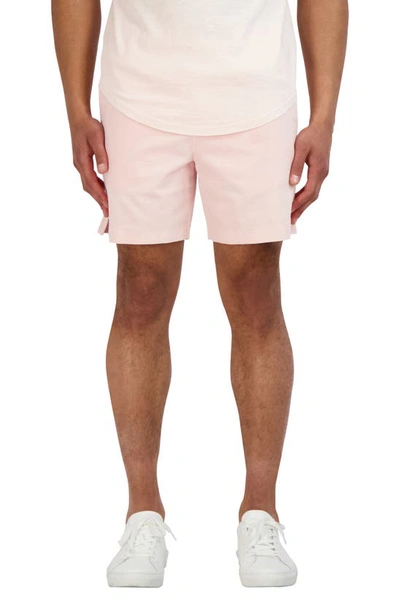 Shop Goodlife Stretch Corduroy Shorts In Barely Pink