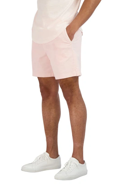 Goodlife Stretch Corduroy Shorts In Barely Pink