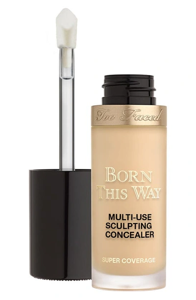 Shop Too Faced Born This Way Super Coverage Concealer In Light Beige
