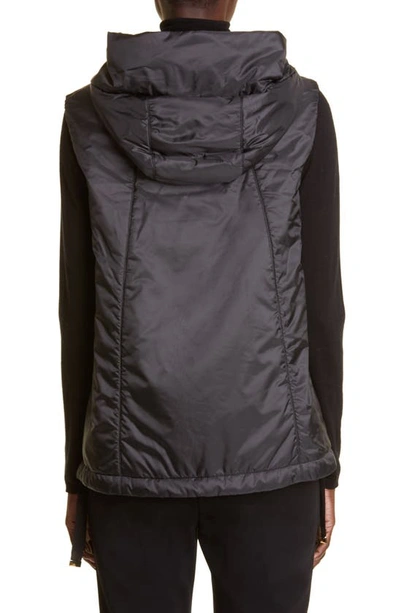 Shop Max Mara Greengo Puffer Vest In Black