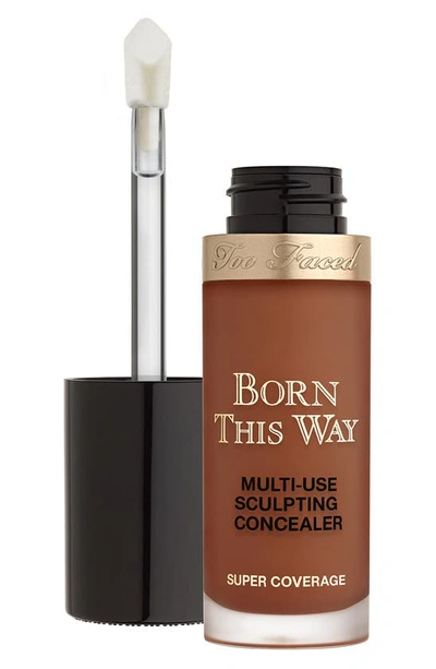 Too Faced Born This Way Super Coverage Multi-use Sculpting Concealer In Sable