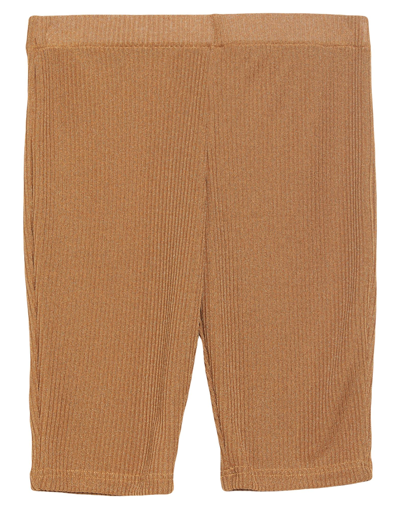 Shop Albertine Woman Shorts & Bermuda Shorts Brown Size Xs Viscose, Recycled Polyester