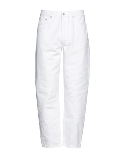 Shop Topman Man Jeans White Size 34w-32l Cotton