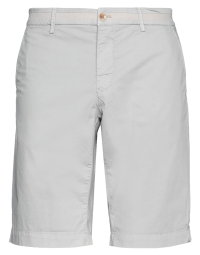 Shop Mason's Man Shorts & Bermuda Shorts Light Grey Size 38 Cotton, Elastane