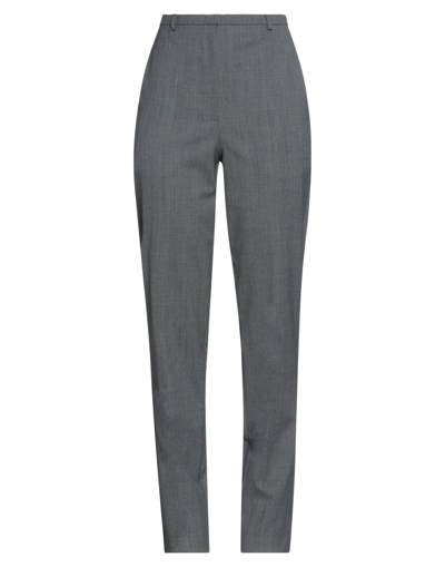 Shop Mauro Grifoni Woman Pants Grey Size 8 Polyester, Virgin Wool, Elastane