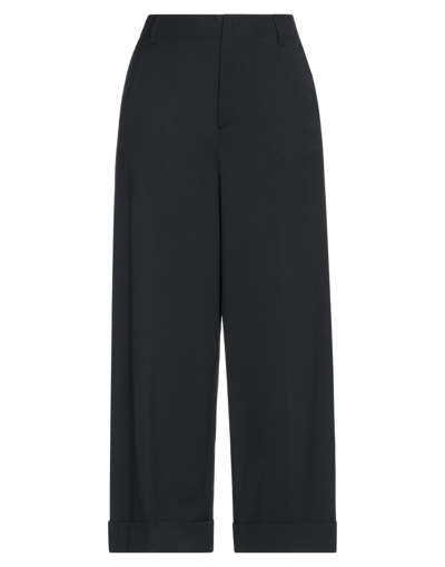 Shop Kiltie Woman Pants Black Size 6 Polyester, Virgin Wool, Elastane