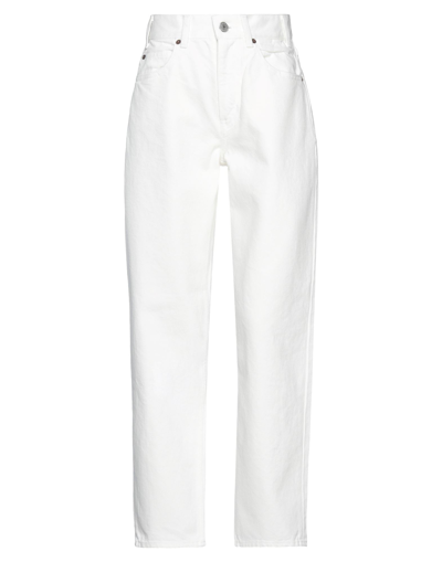 Shop Celine Jeans In White