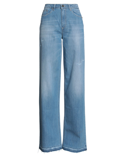 Shop Ab/soul Absoul Woman Jeans Blue Size 29 Cotton, Elastane