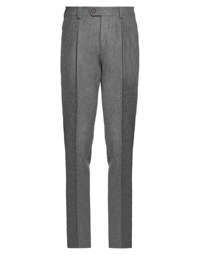 Shop Brunello Cucinelli Pants In Grey