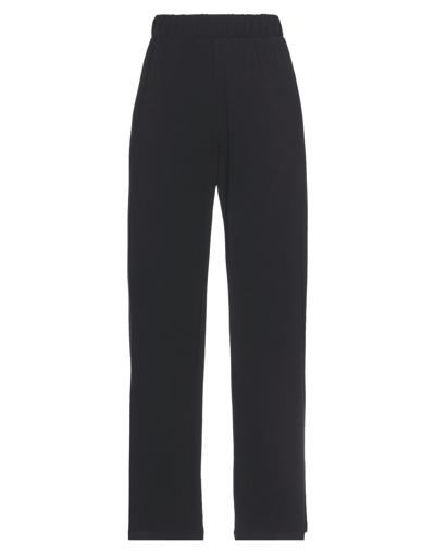 Shop Spago Donna Pants In Black