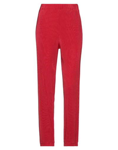 Shop Giorgio Armani Woman Pants Red Size 6 Polyester