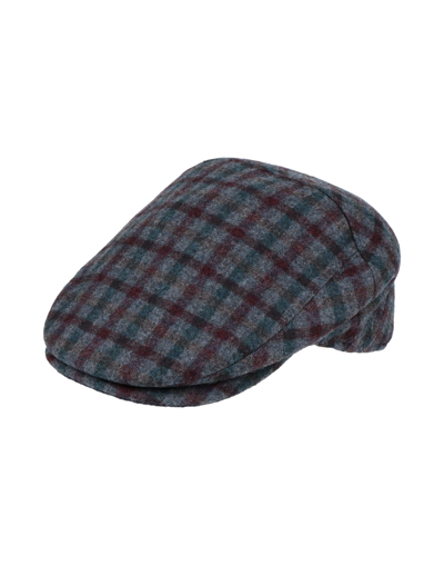 Shop Borsalino Man Hat Lead Size 6 ¾ Virgin Wool, Cashmere In Grey