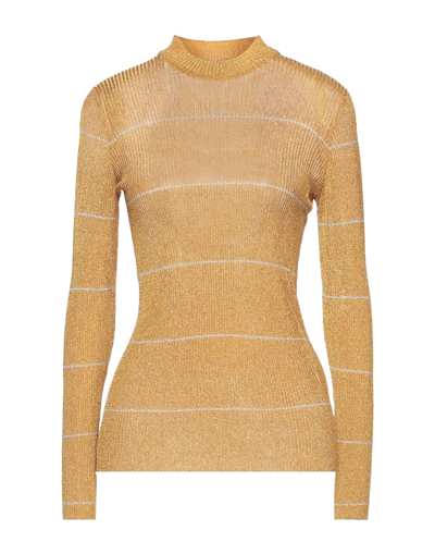 Shop Missoni Woman Sweater Gold Size 6 Viscose, Polyester