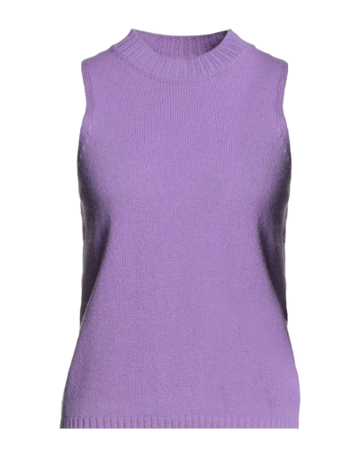 Msgm Sweaters In Purple