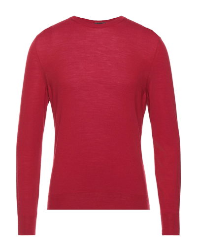 Shop Drumohr Sweaters In Brick Red