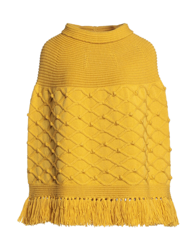 Shop High Capes & Ponchos In Yellow
