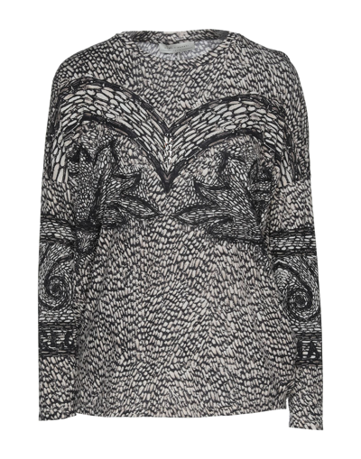 Shop Angelo Marani Woman T-shirt Beige Size S Virgin Wool, Polyamide, Elastane