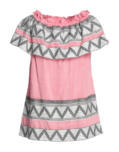 Shop Celia Dragouni Woman Shirt Pink Size S Cotton