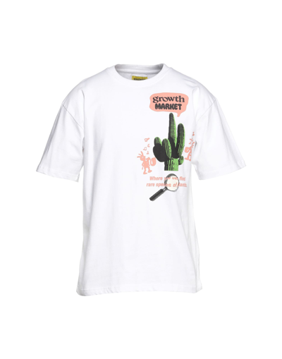 Shop Market Growth  T-shirt Man T-shirt White Size Xl Cotton