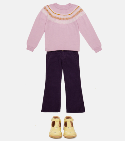 Paade Mode Wool-blend Sweater In Resort Pink
