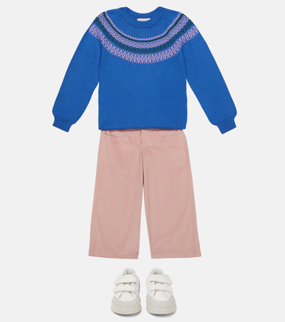 Shop Paade Mode Wool-blend Sweater In Resort Blue
