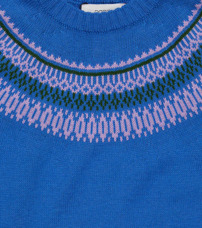 Paade Mode Wool-blend Sweater In Resort Blue