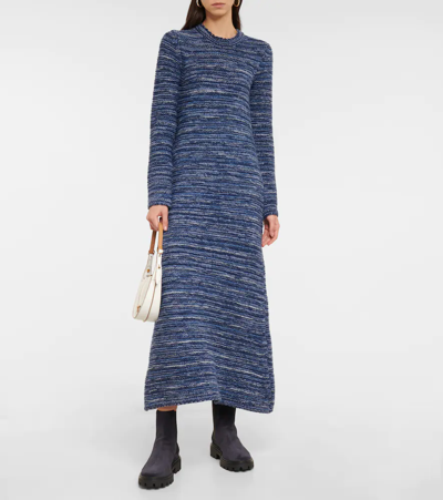 Tod's Suede Chelsea Boots In Blue