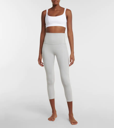 Live The Process Geometric High Waist 7/8 Supplex Leggings In Space Dust
