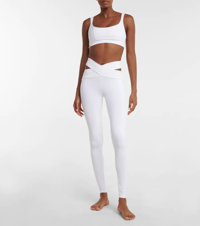 Shop Live The Process Orion High-rise Tennis Leggings In White