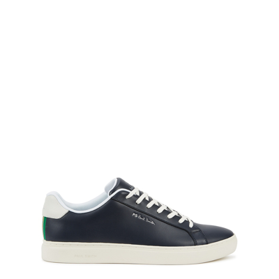 Shop Ps By Paul Smith Rex Navy Leather Sneakers