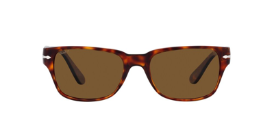 Shop Persol Rectangle Frame Sunglasses In Multi