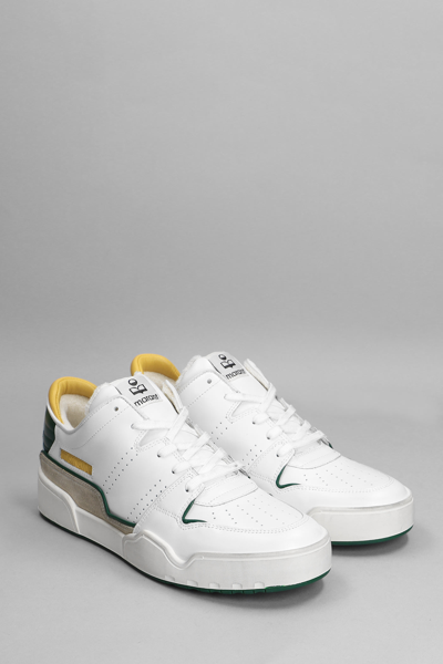 Shop Isabel Marant Emreeh Sneakers In White Leather