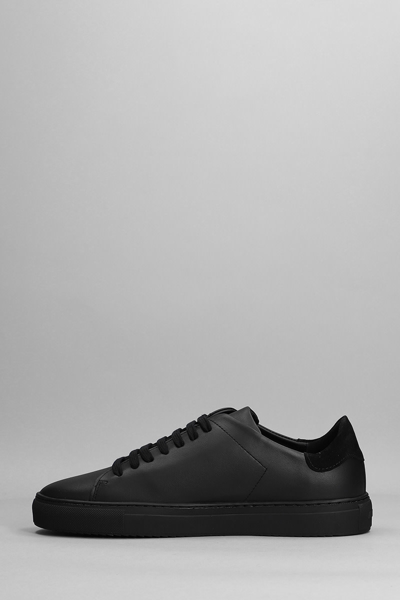 Shop Axel Arigato Clean 90 Sneakers In Black Leather