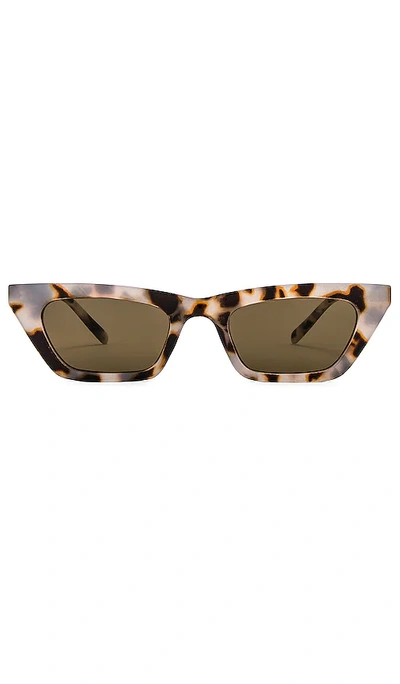 Aire Polaris 49mm Cat Eye Sunglasses In Brown