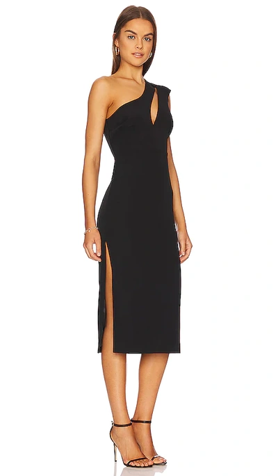 Shop Bardot Aveline One Shoulder Dress In Black