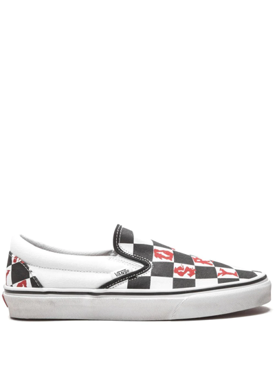 Shop Vans X Vivienne Westwood Classic Slip-on "anglomania'" Sneakers In White