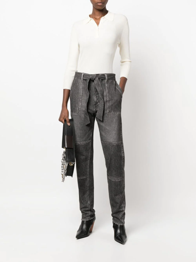 Rag & Bone Hannah Half-zip Ribbed Sweater In Nude