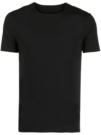 Shop Wolford Pure Short-sleeve T-shirt In Schwarz