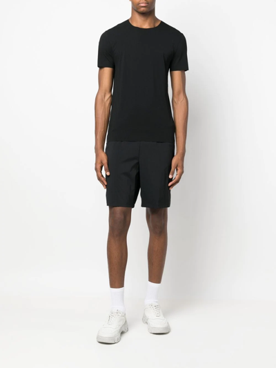 Shop Wolford Pure Short-sleeve T-shirt In Schwarz