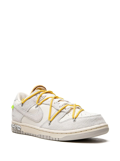 Nike X Off-white Dunk Low Sneakers In Neutrals