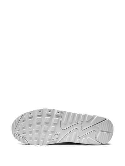 Shop Nike Air Max 90 "white/white-white" Sneakers