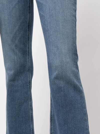 Citizens Of Humanity High-waisted Straight-leg Jeans Belt Loops In Blue