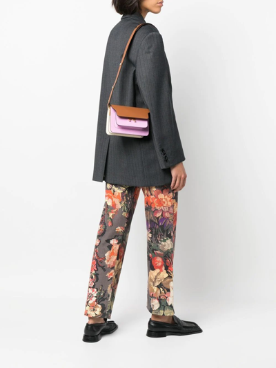 Shop Marni Trunk Shoulder Bag In Rosa