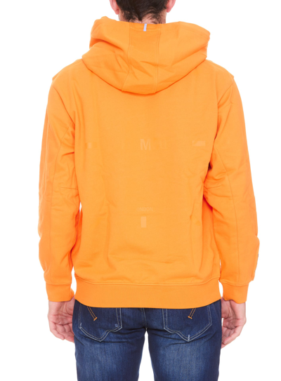 Shop Mcq By Alexander Mcqueen Logo Hoodie In Orange