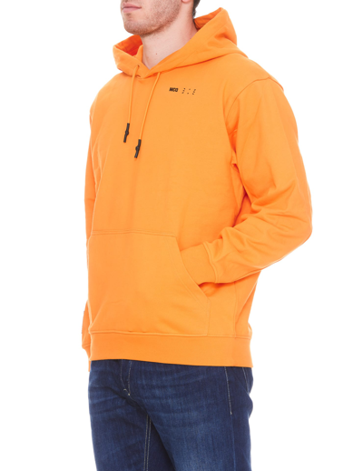 Shop Mcq By Alexander Mcqueen Logo Hoodie In Orange