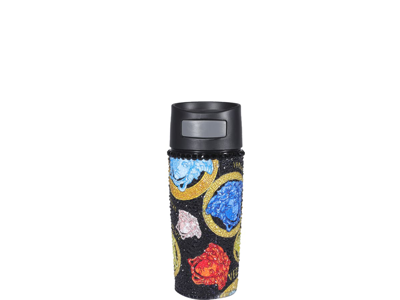 Shop Versace Medusa Logo Water Bottle In Multicolor