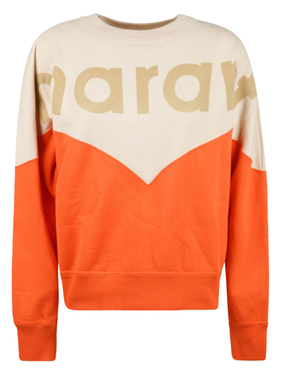 Shop Isabel Marant Étoile Houston Sweatshirt In Orange