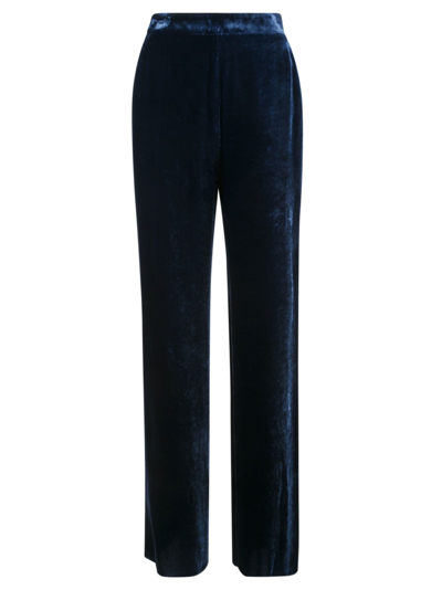 Shop Etro Classic Straight Trousers In Blue