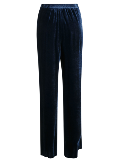 Shop Etro Classic Straight Trousers In Blue